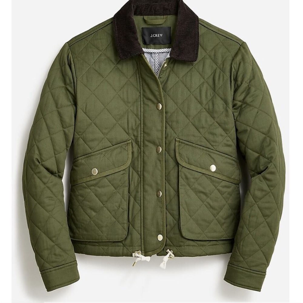 Limited-edition new cropped quilted Visit > Barn Jacket™